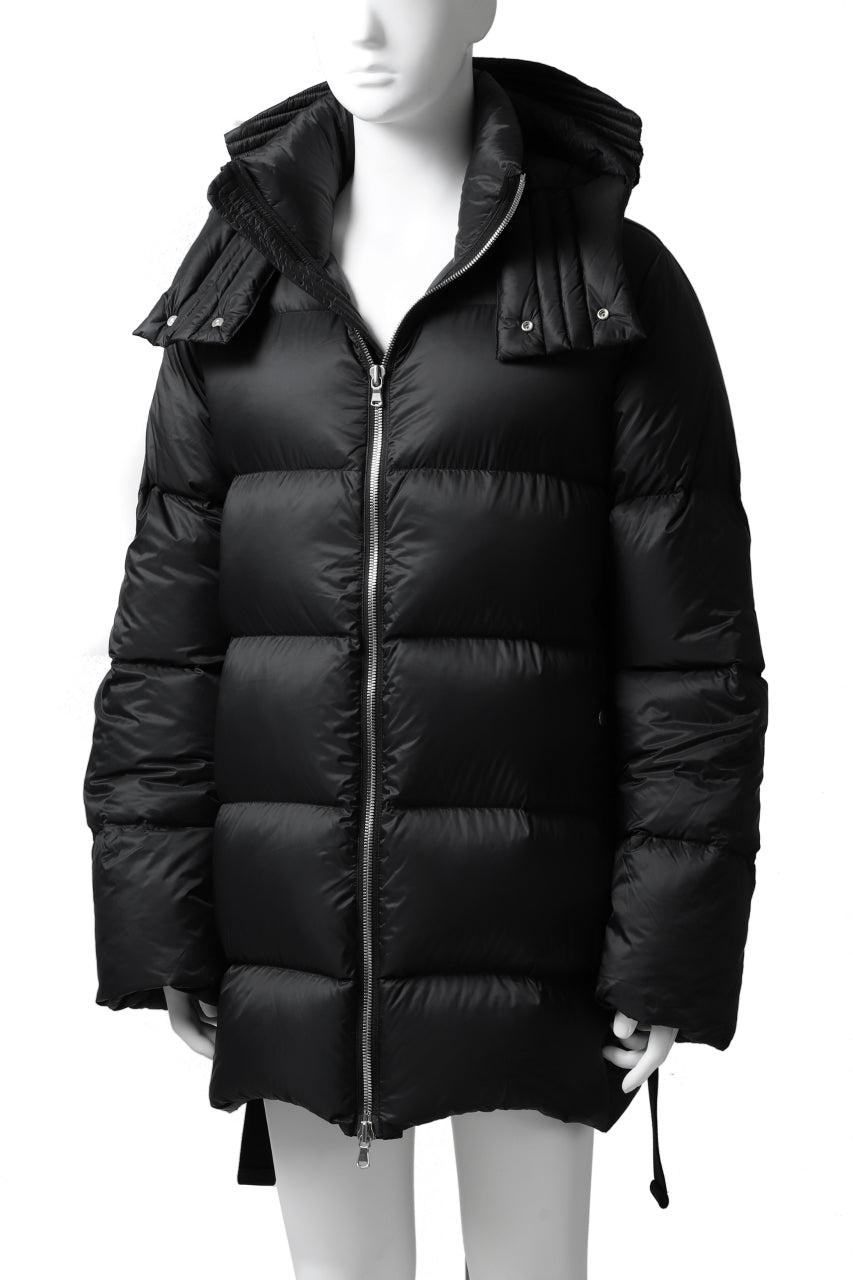 画像をギャラリービューアに読み込む, A.F ARTEFACT exclusive DUVET VERTICAL DOWN JACKET (BLACK)