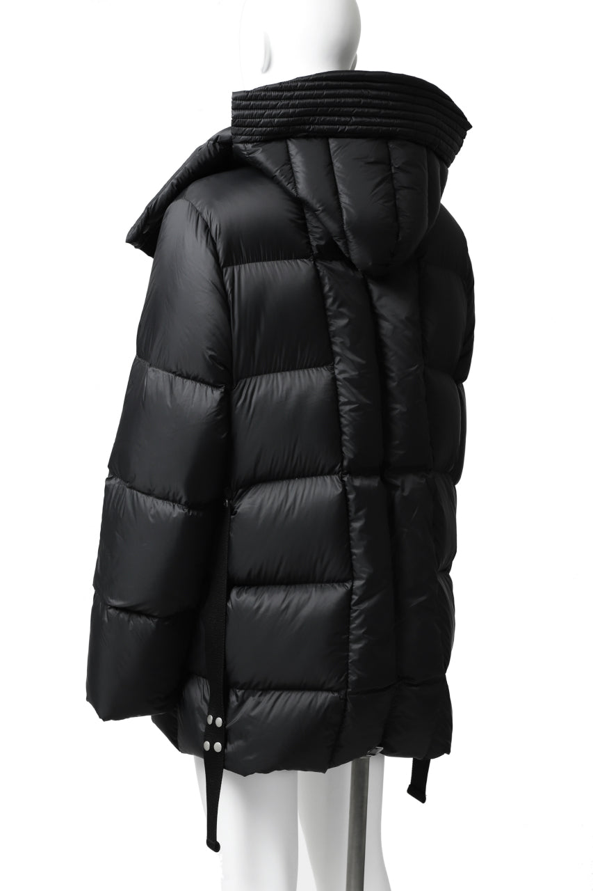 画像をギャラリービューアに読み込む, A.F ARTEFACT exclusive DUVET VERTICAL DOWN JACKET (BLACK)
