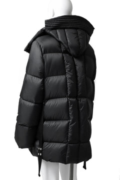 画像をギャラリービューアに読み込む, A.F ARTEFACT exclusive DUVET VERTICAL DOWN JACKET (BLACK)