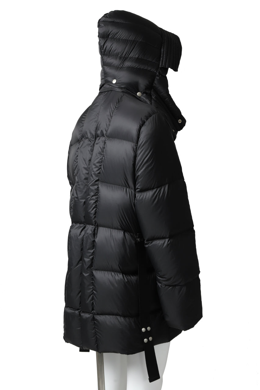 画像をギャラリービューアに読み込む, A.F ARTEFACT exclusive DUVET VERTICAL DOWN JACKET (BLACK)