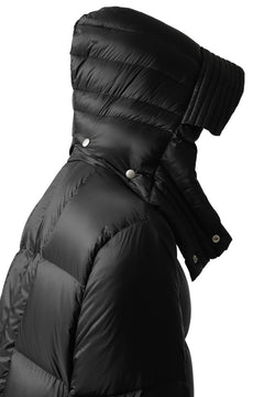 画像をギャラリービューアに読み込む, A.F ARTEFACT exclusive DUVET VERTICAL DOWN JACKET (BLACK)