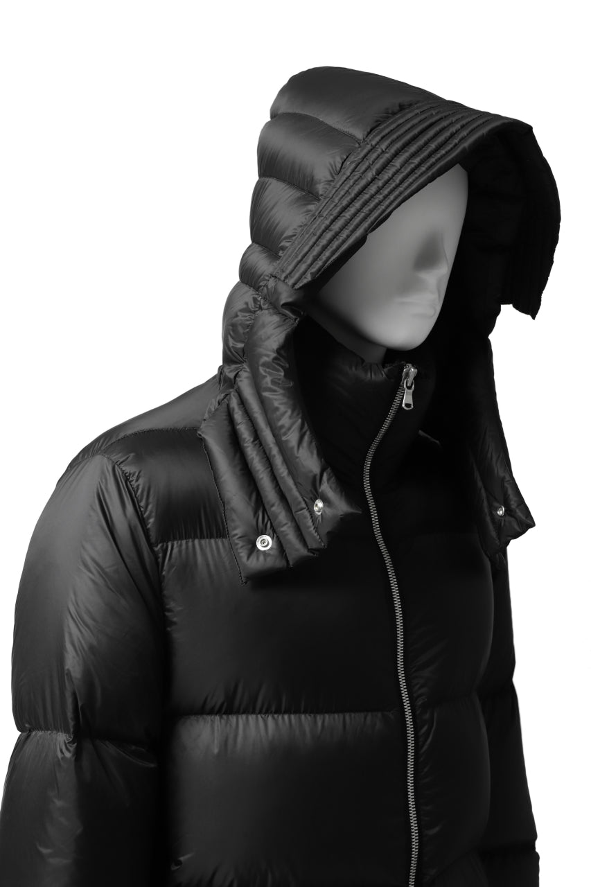 画像をギャラリービューアに読み込む, A.F ARTEFACT exclusive DUVET VERTICAL DOWN JACKET (BLACK)