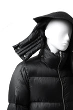 画像をギャラリービューアに読み込む, A.F ARTEFACT exclusive DUVET VERTICAL DOWN JACKET (BLACK)