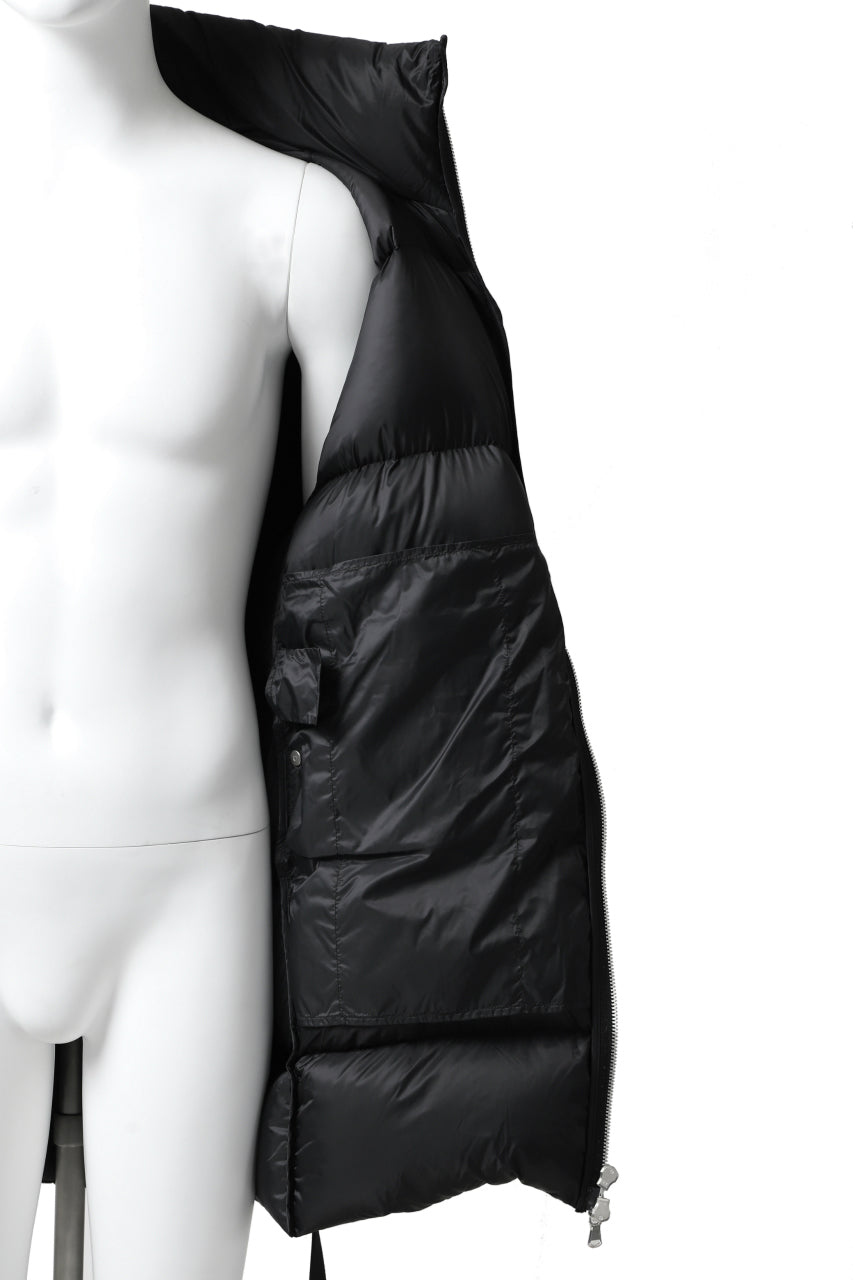 画像をギャラリービューアに読み込む, A.F ARTEFACT exclusive DUVET VERTICAL DOWN JACKET (BLACK)