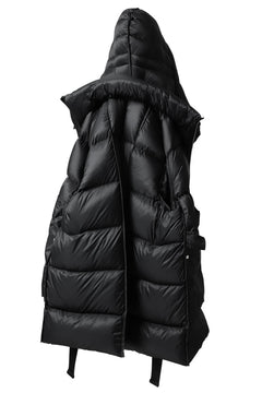 画像をギャラリービューアに読み込む, A.F ARTEFACT exclusive DUVET VERTICAL DOWN JACKET (BLACK)
