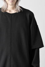 画像をギャラリービューアに読み込む, INDEPICT® × LOOM exclusive INVERSION TERRY LAYERED TOP (BLACK)