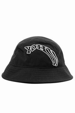 画像をギャラリービューアに読み込む, Y-3 Yohji Yamamoto ROUND BUCKET HAT (BLACK)