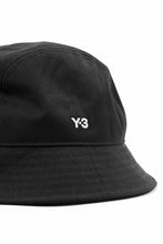 画像をギャラリービューアに読み込む, Y-3 Yohji Yamamoto ROUND BUCKET HAT (BLACK)