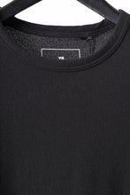 画像をギャラリービューアに読み込む, Y-3 Yohji Yamamoto POCKET S/S TEE / CREPE COTTON JERSEY (BLACK)