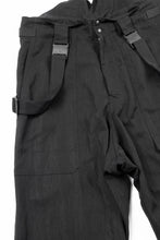 画像をギャラリービューアに読み込む, Y-3 Yohji Yamamoto SUSPENDER PANTS (BLACK)