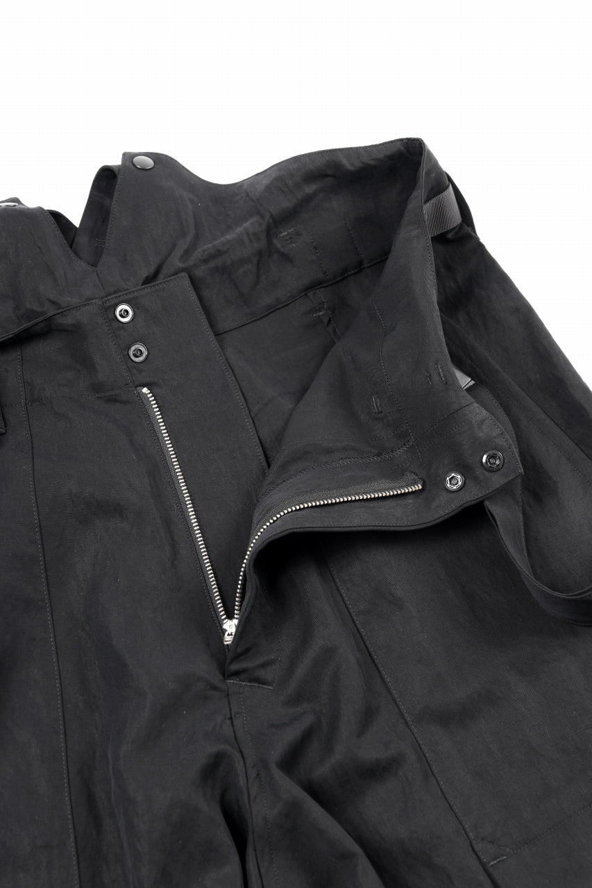 画像をギャラリービューアに読み込む, Y-3 Yohji Yamamoto SUSPENDER PANTS (BLACK)