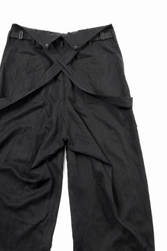 画像をギャラリービューアに読み込む, Y-3 Yohji Yamamoto SUSPENDER PANTS (BLACK)