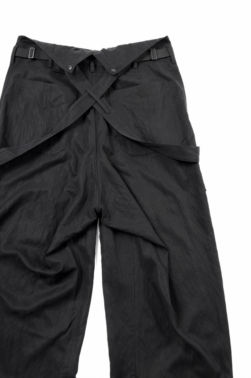 画像をギャラリービューアに読み込む, Y-3 Yohji Yamamoto SUSPENDER PANTS (BLACK)