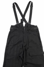 画像をギャラリービューアに読み込む, Y-3 Yohji Yamamoto SUSPENDER PANTS (BLACK)