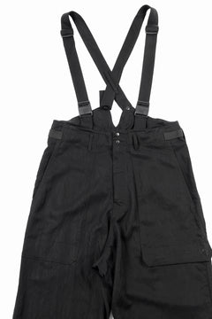 画像をギャラリービューアに読み込む, Y-3 Yohji Yamamoto SUSPENDER PANTS (BLACK)