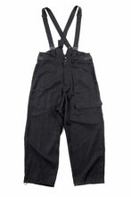 画像をギャラリービューアに読み込む, Y-3 Yohji Yamamoto SUSPENDER PANTS (BLACK)