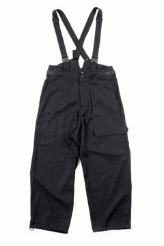 画像をギャラリービューアに読み込む, Y-3 Yohji Yamamoto SUSPENDER PANTS (BLACK)