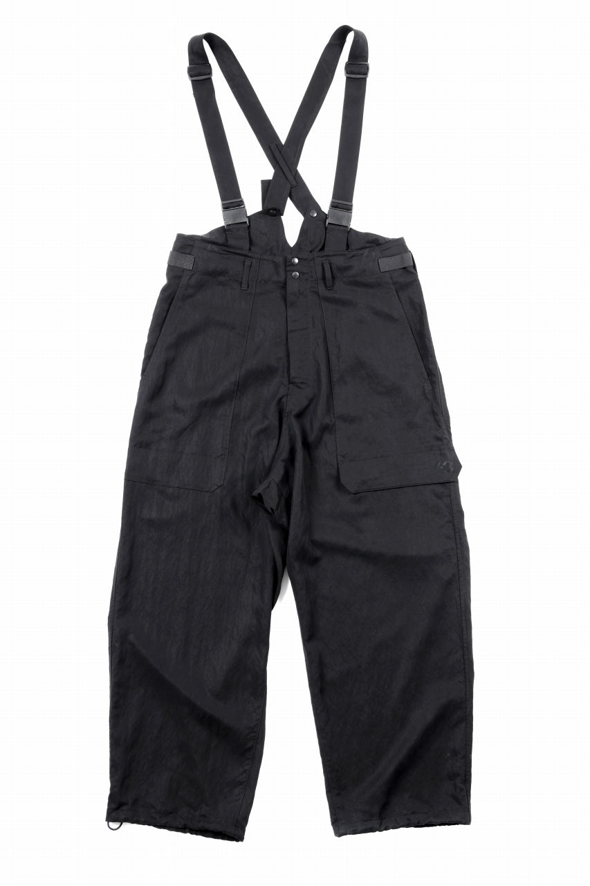 画像をギャラリービューアに読み込む, Y-3 Yohji Yamamoto SUSPENDER PANTS (BLACK)