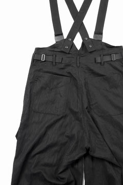 画像をギャラリービューアに読み込む, Y-3 Yohji Yamamoto SUSPENDER PANTS (BLACK)