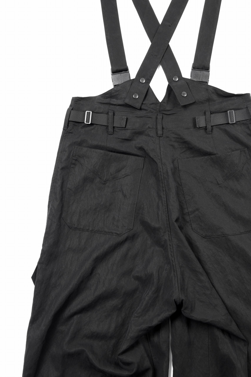 画像をギャラリービューアに読み込む, Y-3 Yohji Yamamoto SUSPENDER PANTS (BLACK)