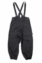 画像をギャラリービューアに読み込む, Y-3 Yohji Yamamoto SUSPENDER PANTS (BLACK)