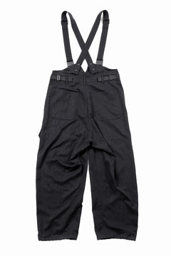 画像をギャラリービューアに読み込む, Y-3 Yohji Yamamoto SUSPENDER PANTS (BLACK)