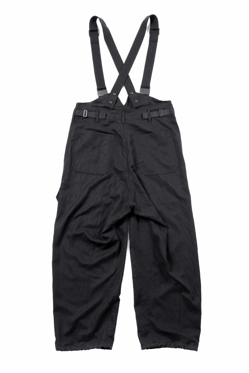 画像をギャラリービューアに読み込む, Y-3 Yohji Yamamoto SUSPENDER PANTS (BLACK)