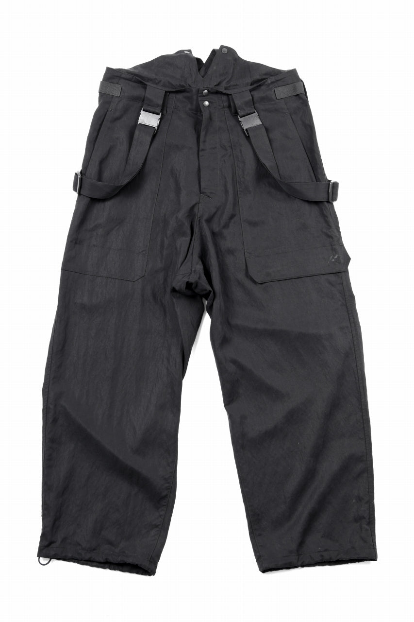 画像をギャラリービューアに読み込む, Y-3 Yohji Yamamoto SUSPENDER PANTS (BLACK)