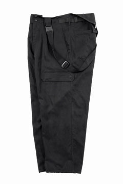 画像をギャラリービューアに読み込む, Y-3 Yohji Yamamoto SUSPENDER PANTS (BLACK)