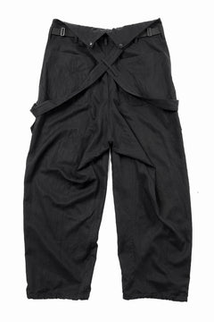 画像をギャラリービューアに読み込む, Y-3 Yohji Yamamoto SUSPENDER PANTS (BLACK)
