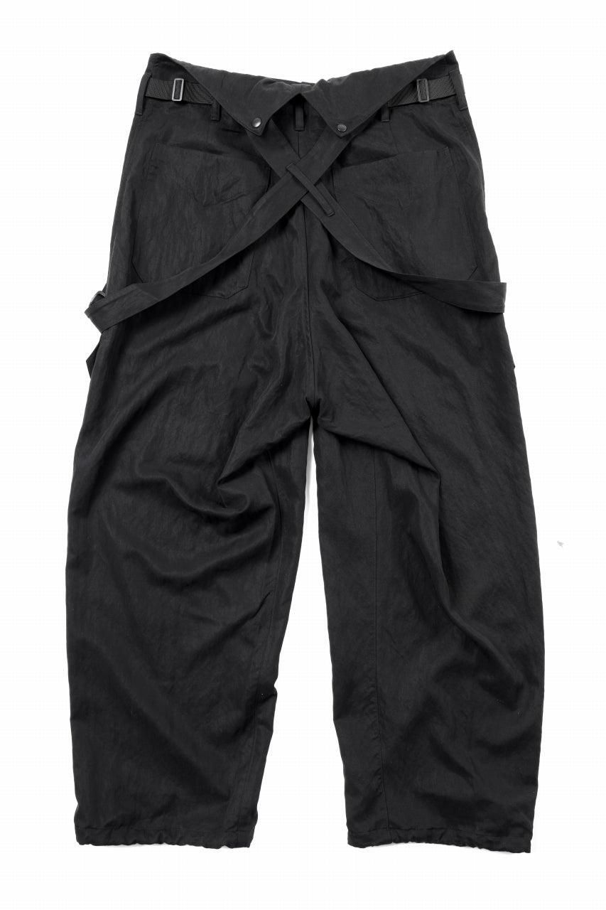 画像をギャラリービューアに読み込む, Y-3 Yohji Yamamoto SUSPENDER PANTS (BLACK)