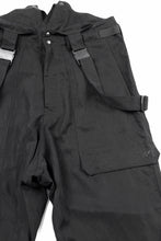 画像をギャラリービューアに読み込む, Y-3 Yohji Yamamoto SUSPENDER PANTS (BLACK)