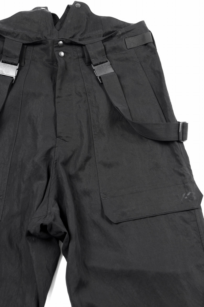 画像をギャラリービューアに読み込む, Y-3 Yohji Yamamoto SUSPENDER PANTS (BLACK)