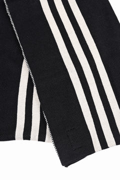 画像をギャラリービューアに読み込む, Y-3 Yohji Yamamoto THREE STRIPE SCARF (BLACK)