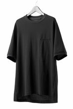 画像をギャラリービューアに読み込む, Y-3 Yohji Yamamoto WORK WEAR TEE / CREPE COTTON JERSEY (BLACK)