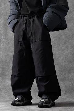 画像をギャラリービューアに読み込む, Juun.J Loose Fit Cordura Pants (BLACK)