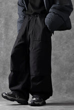 画像をギャラリービューアに読み込む, Juun.J Loose Fit Cordura Pants (BLACK)