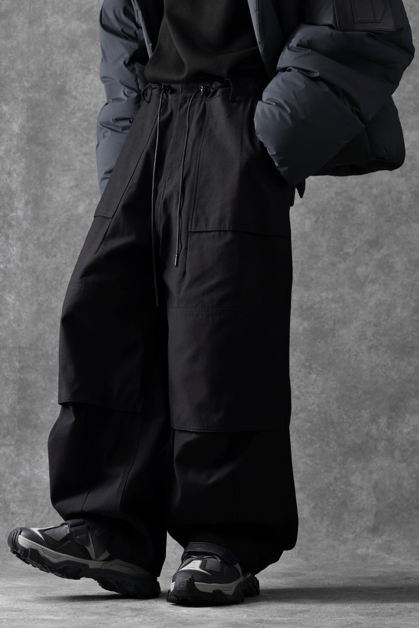 画像をギャラリービューアに読み込む, Juun.J Loose Fit Cordura Pants (BLACK)