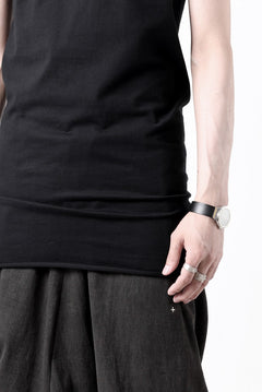 Load image into Gallery viewer, N/07 MINIMAL TANK TOP / CLASSIC JERSEY (BLACK)