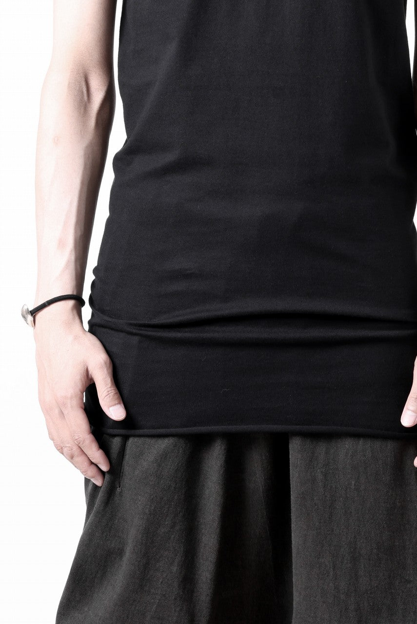 Load image into Gallery viewer, N/07 MINIMAL TANK TOP / CLASSIC JERSEY (BLACK)