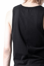 Load image into Gallery viewer, N/07 MINIMAL TANK TOP / CLASSIC JERSEY (BLACK)