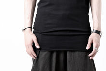 Load image into Gallery viewer, N/07 MINIMAL TANK TOP / CLASSIC JERSEY (BLACK)