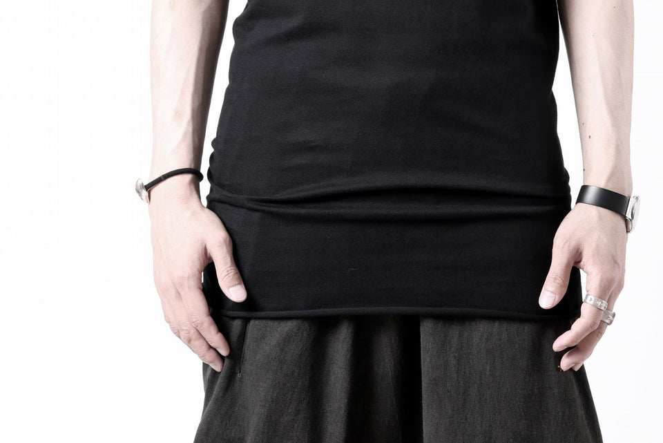 Load image into Gallery viewer, N/07 MINIMAL TANK TOP / CLASSIC JERSEY (BLACK)