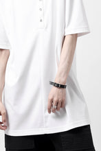 画像をギャラリービューアに読み込む, LEMURIA BIAS HENRY NECK S/S TOP #2 / MASTER HIGH GAUGE SMOOTH (WHITE)