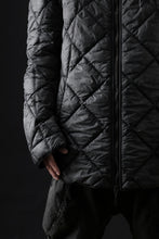 画像をギャラリービューアに読み込む, masnada QUILTED HOOD JACKET / OVER STUFFED PAPER NYLON (LEGION)