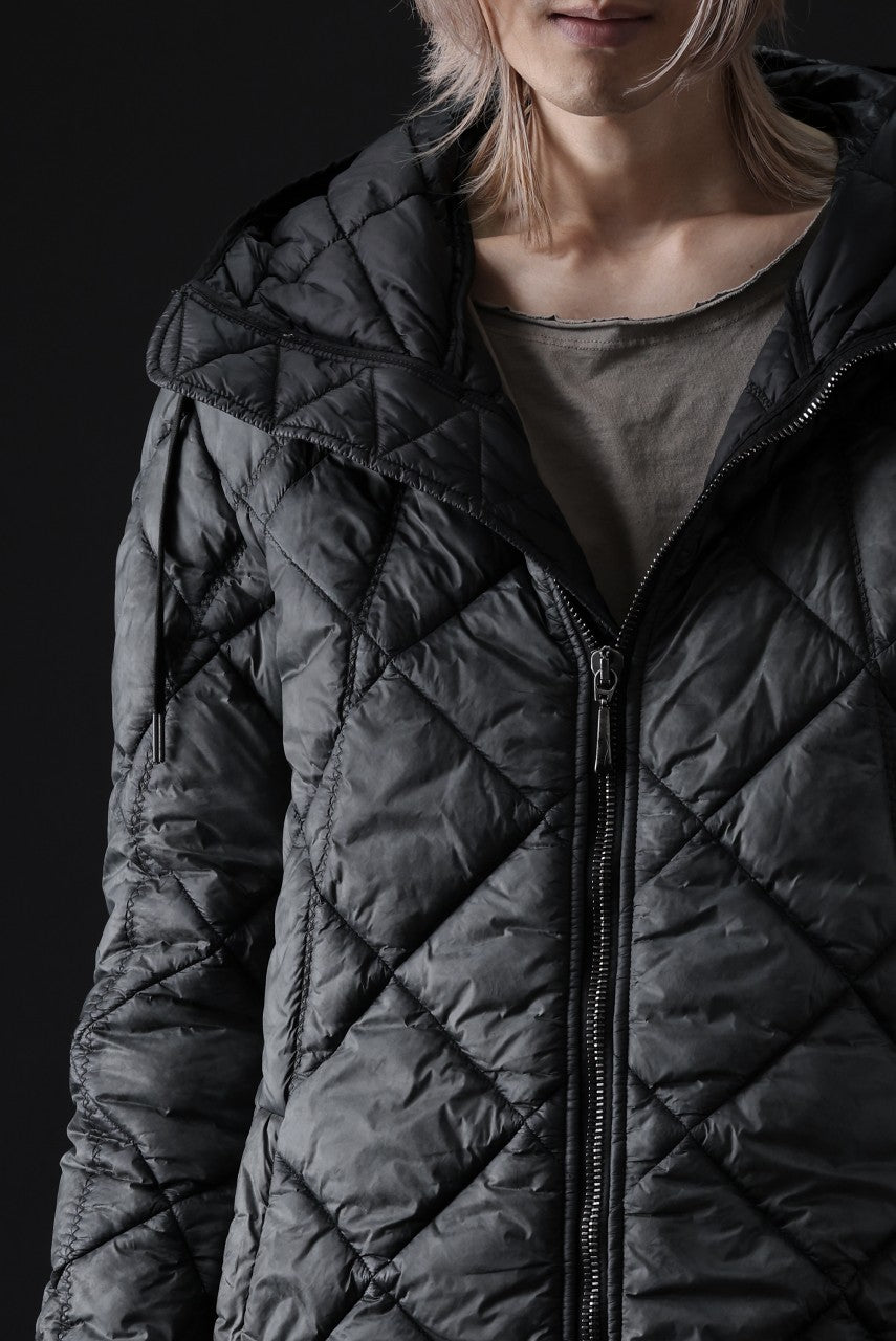 画像をギャラリービューアに読み込む, masnada QUILTED HOOD JACKET / OVER STUFFED PAPER NYLON (LEGION)
