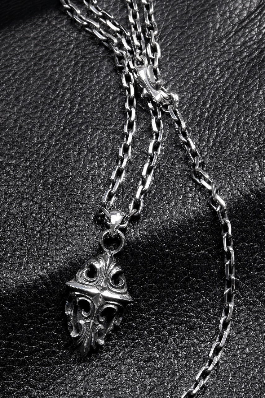 画像をギャラリービューアに読み込む, 【最短出荷可能】Loud Style Design - GET IN THE RING - DARK LUSTER - "LGN-003" SILVER NECKLACE