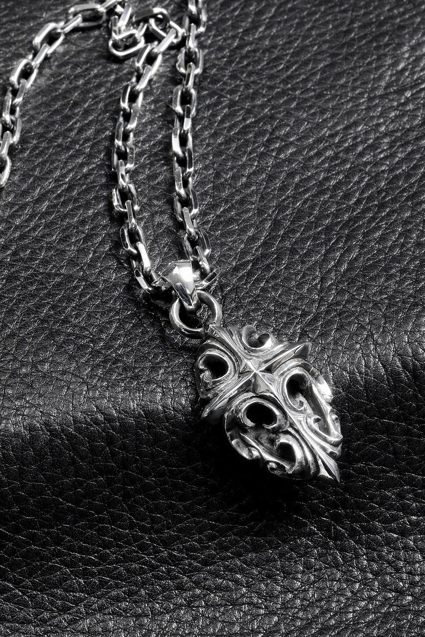 画像をギャラリービューアに読み込む, 【最短出荷可能】Loud Style Design - GET IN THE RING - DARK LUSTER - "LGN-003" SILVER NECKLACE