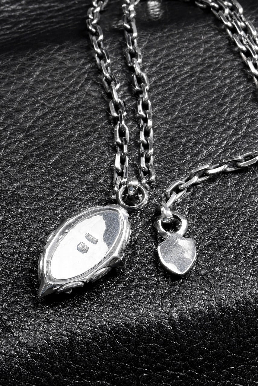 画像をギャラリービューアに読み込む, 【最短出荷可能】Loud Style Design - GET IN THE RING - DARK LUSTER - "LGN-003" SILVER NECKLACE
