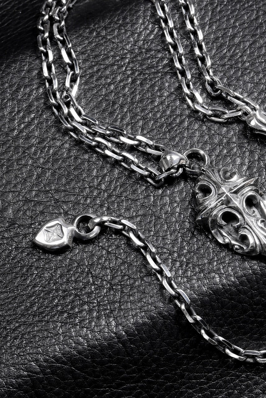 画像をギャラリービューアに読み込む, 【最短出荷可能】Loud Style Design - GET IN THE RING - DARK LUSTER - "LGN-003" SILVER NECKLACE